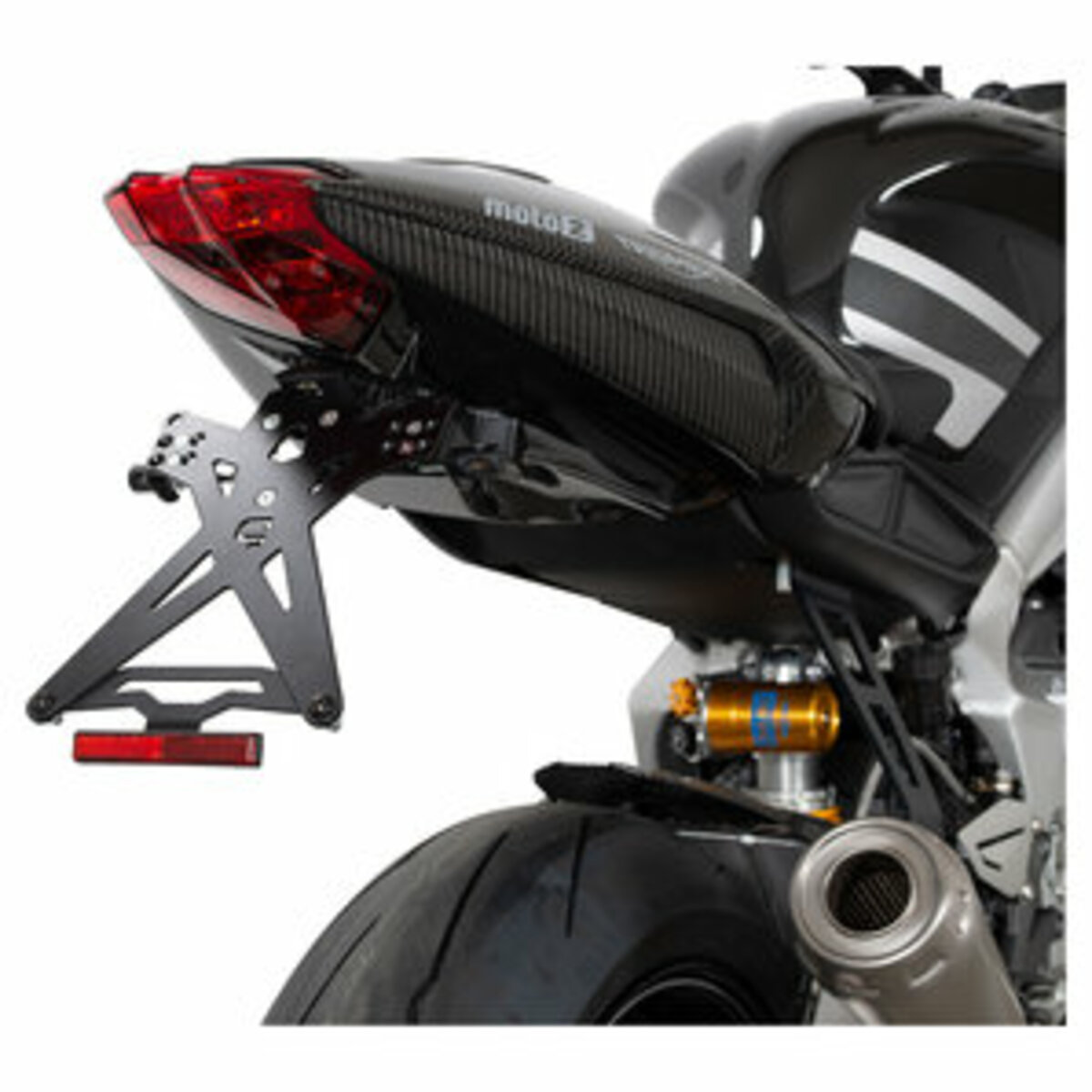 Bild 1 von gazzini Kennzeichenhalter für diverse Motorradmodelle, schwarz Gazzini