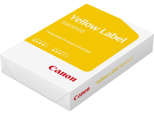 Bild 1 von CANON 97005617 YELLOW LABEL STANDARD A4 80 GR 500 BLATT 210x297 mm Blatt Din Papier 80g/m²