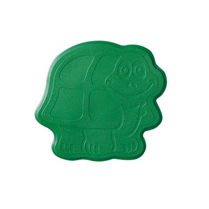 toom Mini-Duscheinlage 'turtle' XXS smaragd 11 x 13 cm 6 Stück
