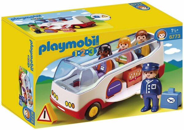 Bild 1 von Playmobil® Konstruktions-Spielset »Reisebus (6773), Playmobil 1-2-3«, Made in Europe