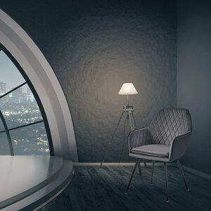 Exklusive Esszimmerstühle in Samt- und Lederoptik - pflegeleichte Loungesessel mit Armlehnen in 4 Farbvariationen - gepolsterte Küchenstühle mit abgestepptem Bezug - stabile Stühle Esszimmer mit
