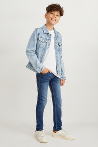 C&A Slim Jeans-Jog Denim, Blau, Größe: 176