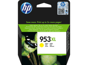 HP 953XL Tintenpatrone Gelb (F6U18AE)