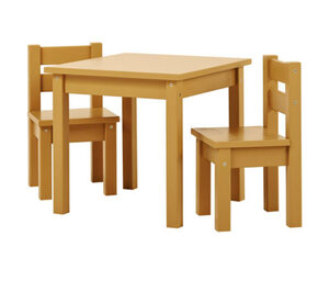 Hoppekids Tisch-und-Stuhl-Set »Mads«, ockergelb