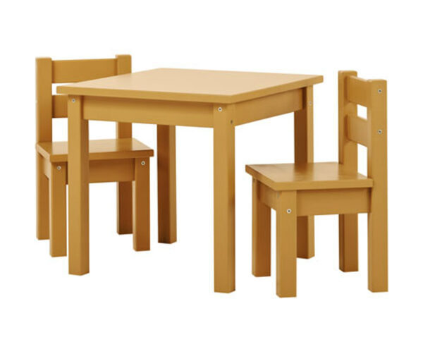 Bild 1 von Hoppekids Tisch-und-Stuhl-Set »Mads«, ockergelb
