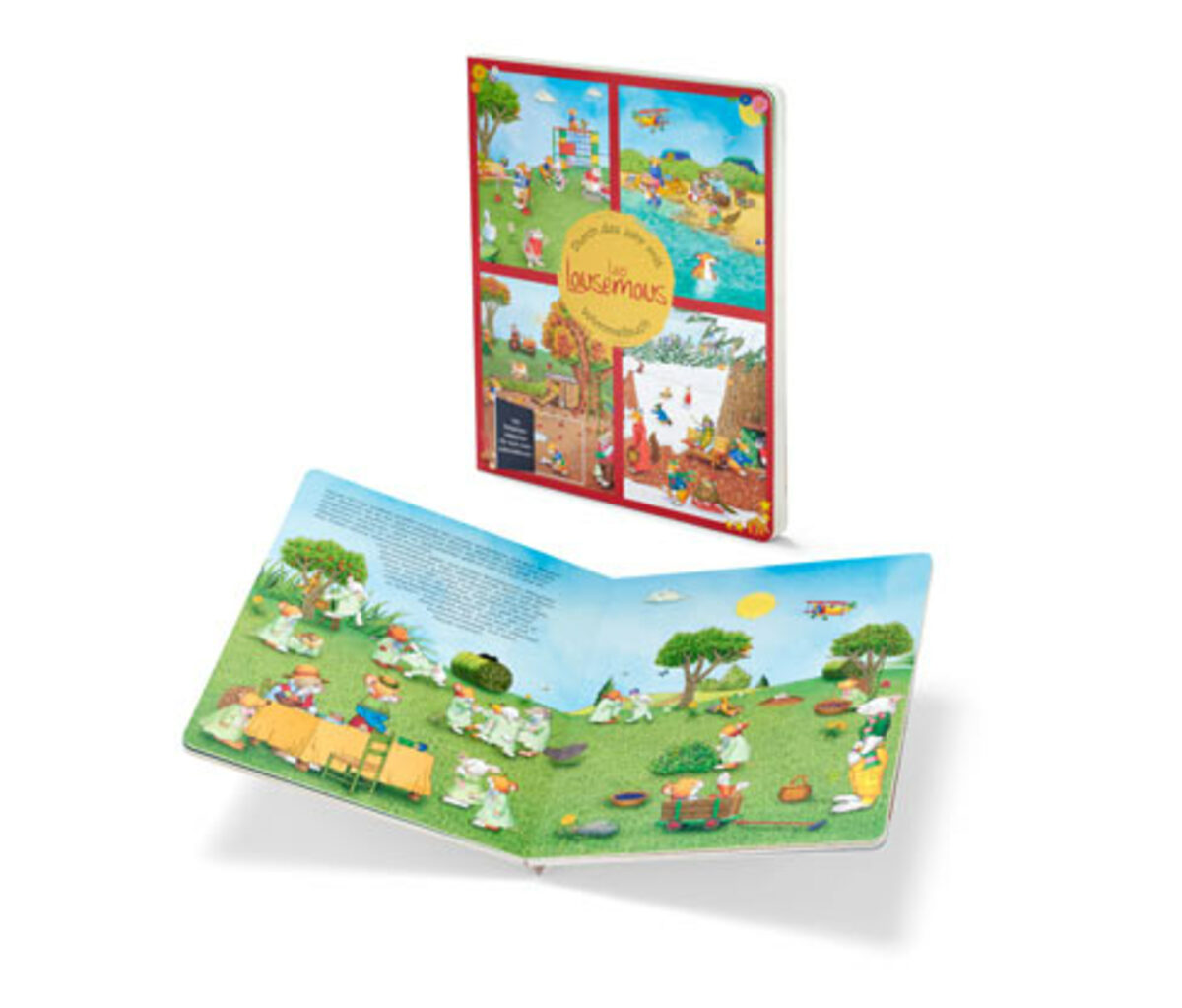 Bild 1 von Wimmelbuch: Durch das Jahr mit Leo Lausemaus