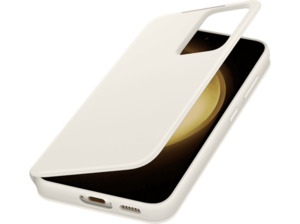 SAMSUNG Smart View Wallet Case, Bookcover, Samsung, Galaxy S23, Cream