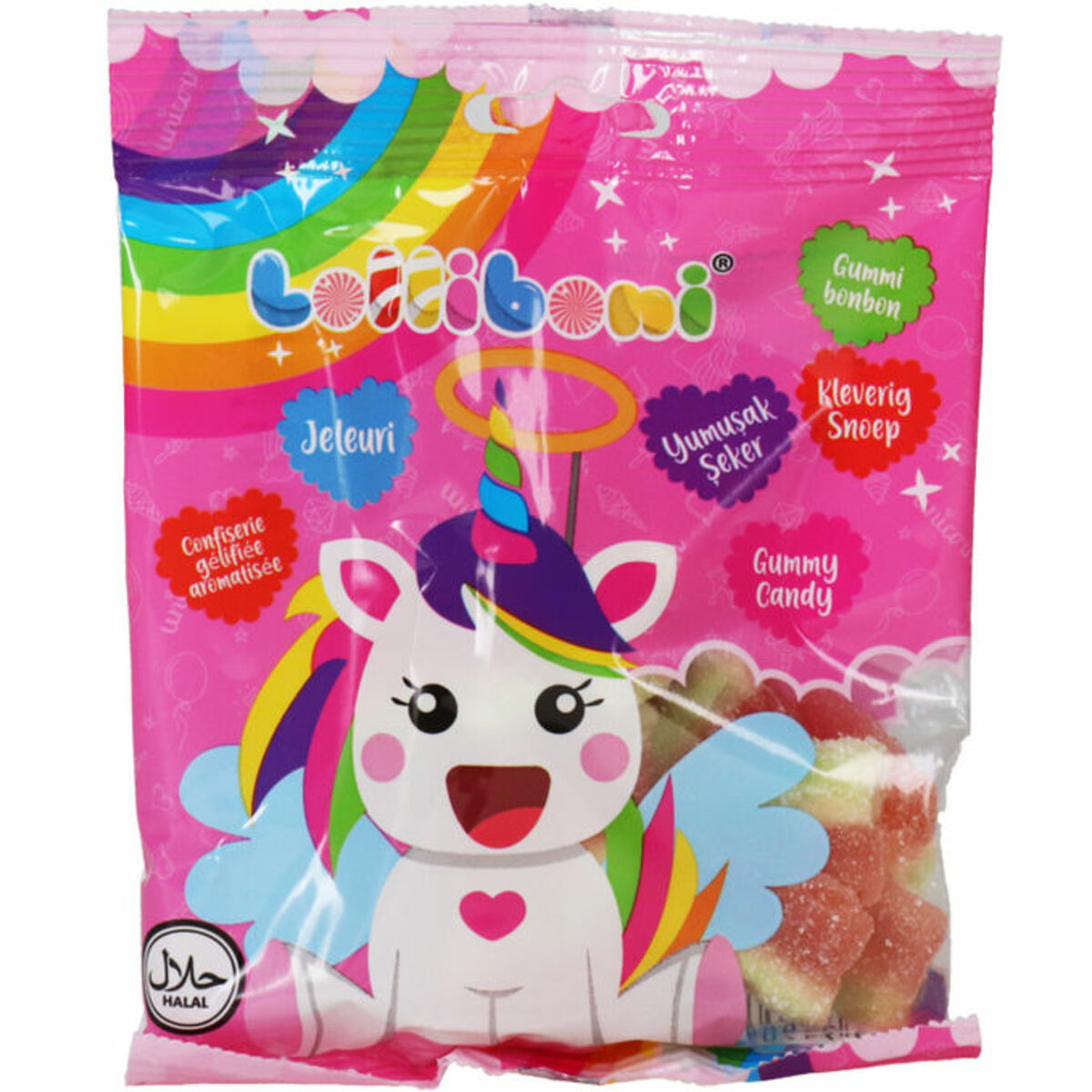 Bild 1 von Lolliboni Einhorn Saure Wassermelonen