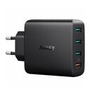 Bild 1 von AUKEY PA-T18 Ladegerät 42W für Mobilgeräte 4xUSB Quick Charge 3.0 10.2A