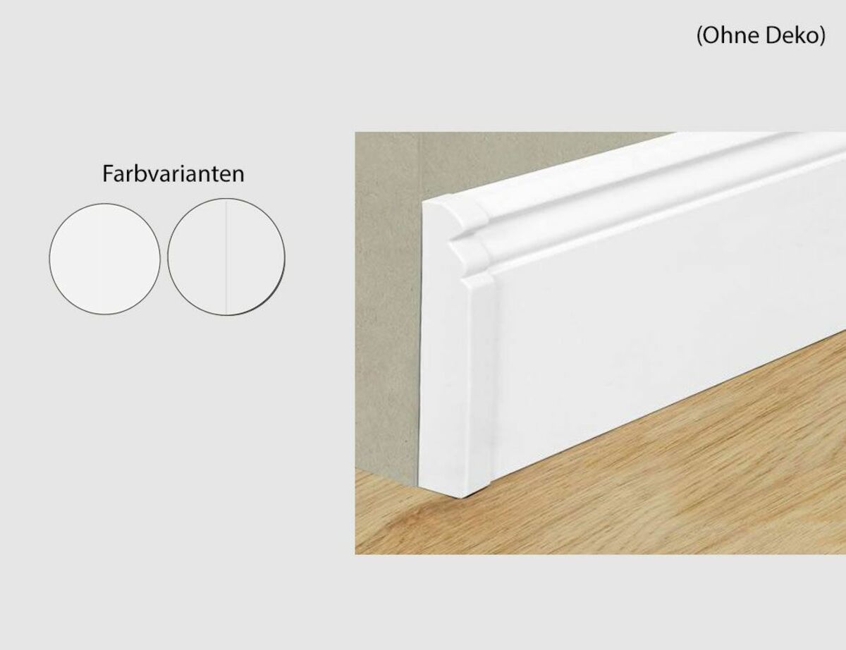 Bild 1 von Endstücke in weiß