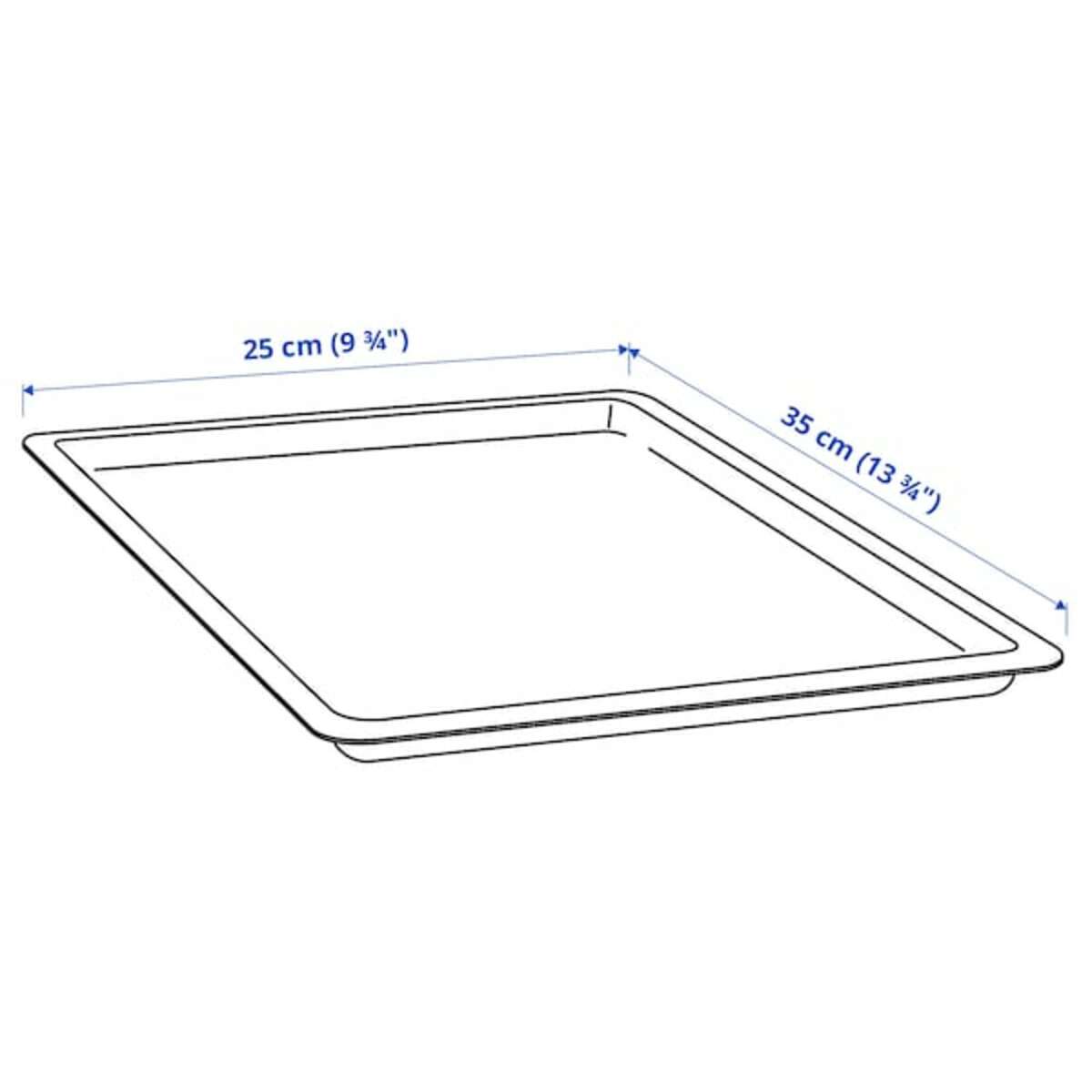 Bild 2 von UPPSNOFSAD  Deckel, schwarz 35x25 cm