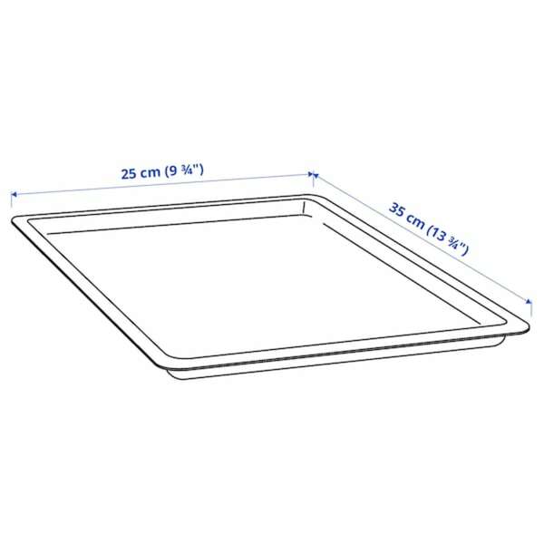 Bild 2 von UPPSNOFSAD  Deckel, schwarz 35x25 cm