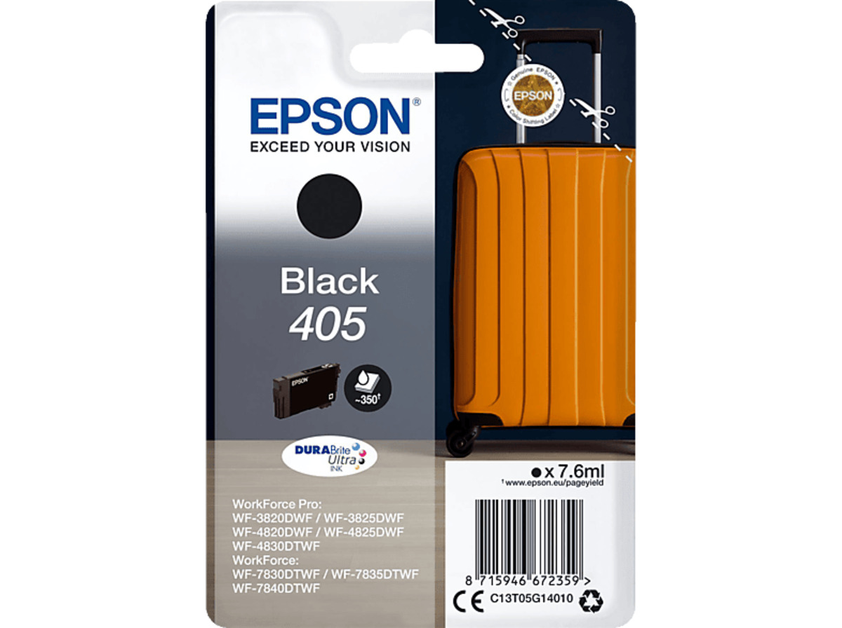 Bild 1 von EPSON 405 Original Tintenpatrone Schwarz (C13T05G14010)