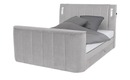 Bild 1 von Boxspringbett  Houston 6 grau Maße (cm): B: 186 H: 126 Betten