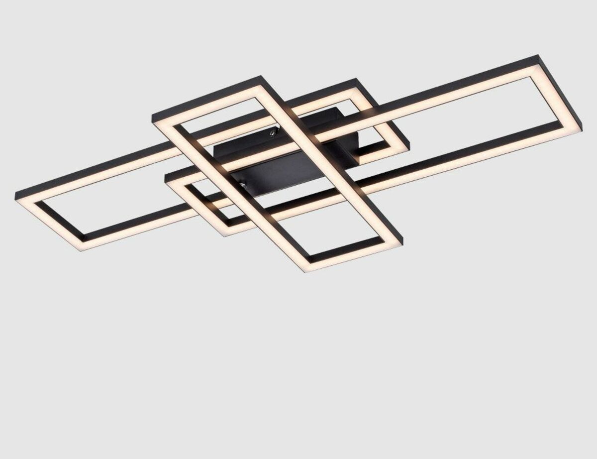 Bild 1 von Deckenleuchte LED Schwarz 65 cm