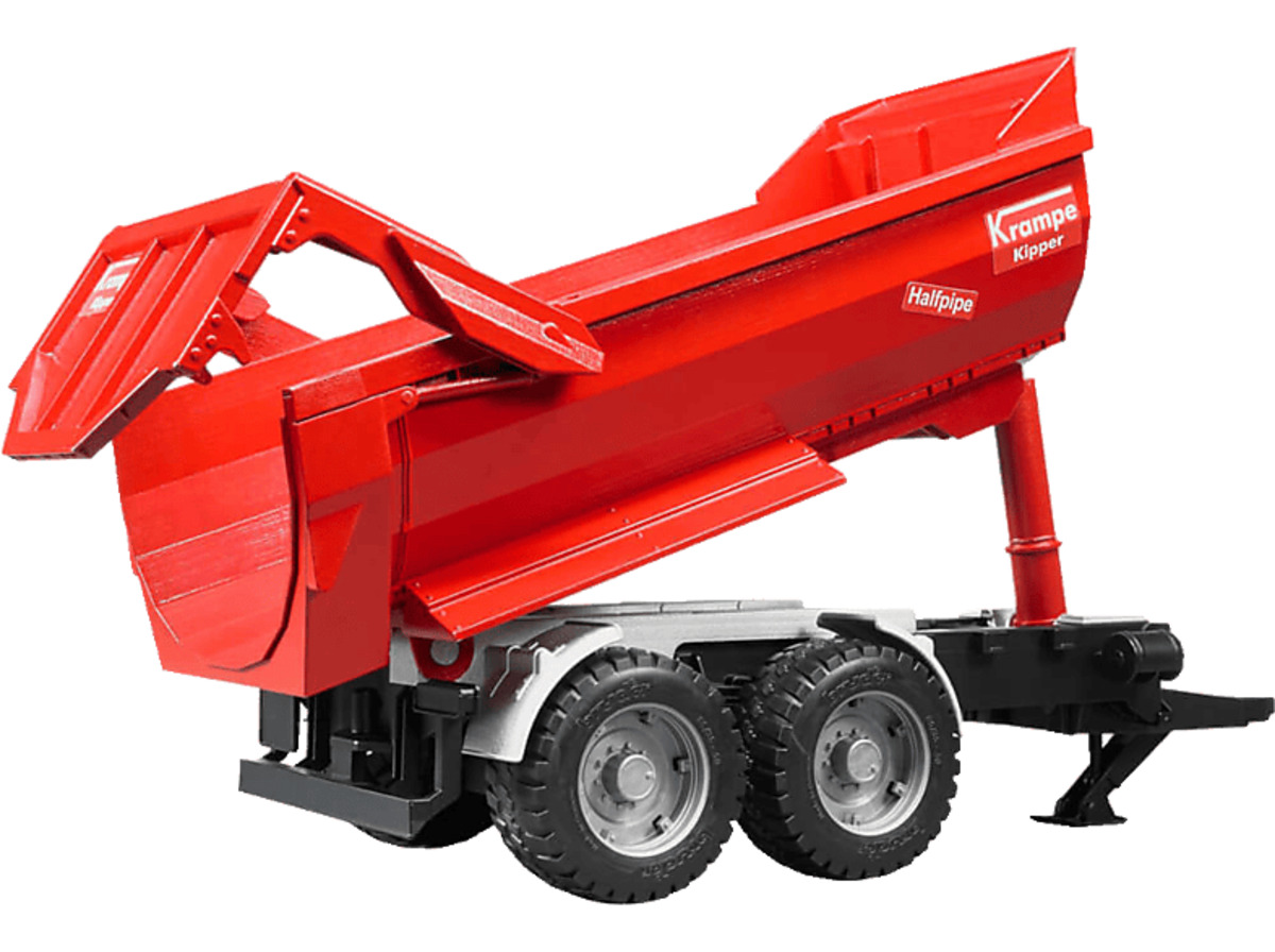 Bild 1 von BRUDER Krampe Tandem-Halfpipe-Kippanhänger Spielzeugfahrzeug Mehrfarbig