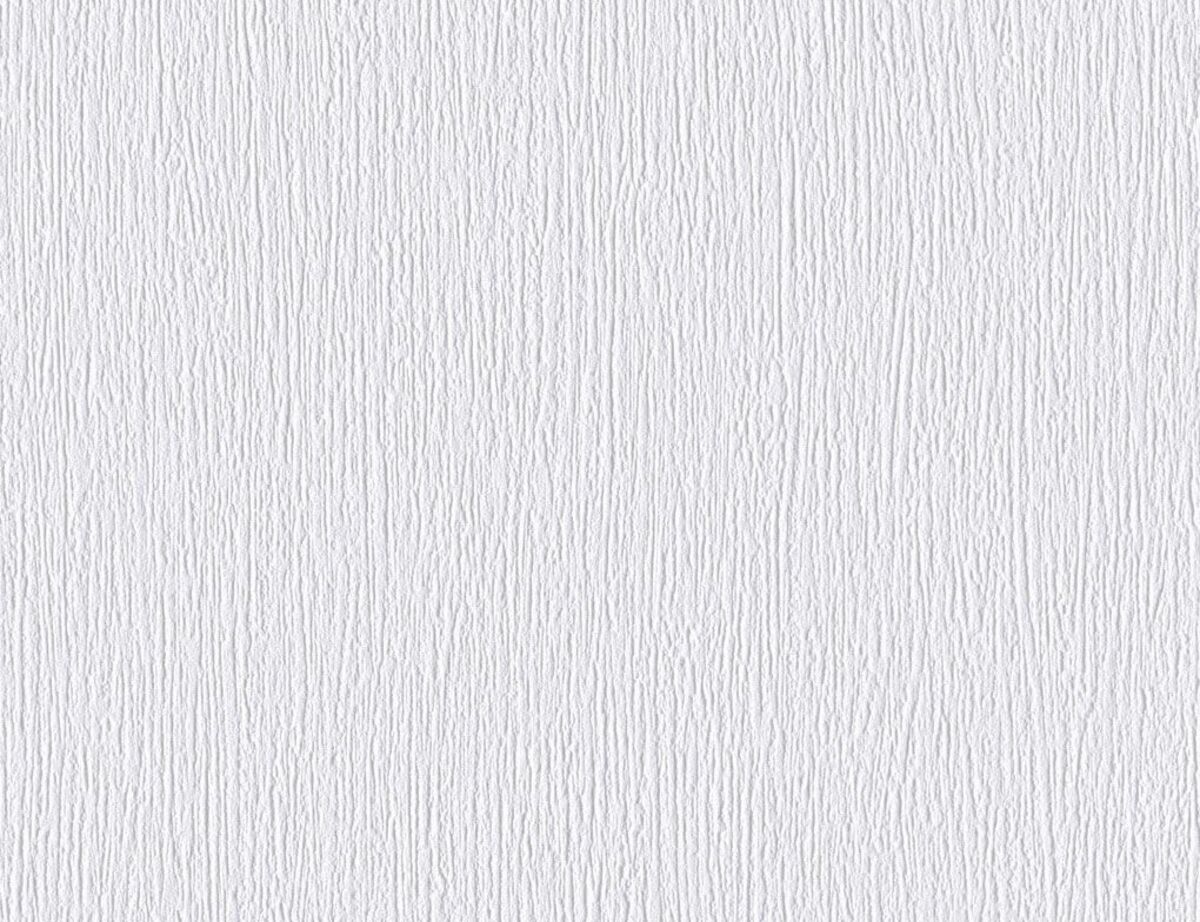 Bild 1 von Papiertapete Uni Weiß