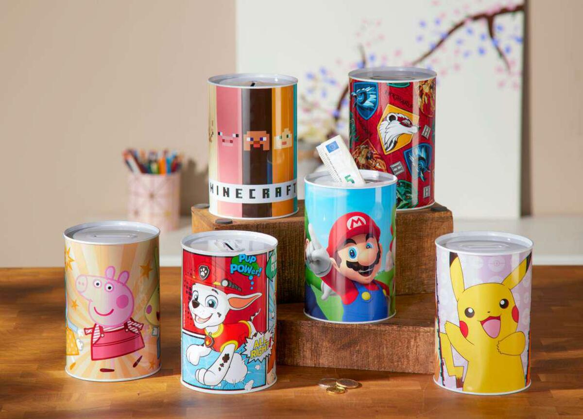 Bild 1 von Spardose Peppa Pig/Pokemon/Minecraft/Paw Patrol