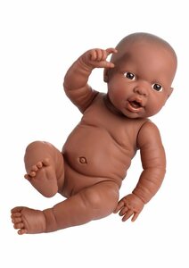 Bayer Babypuppe »Newborn Baby Black Girl« (1-tlg)