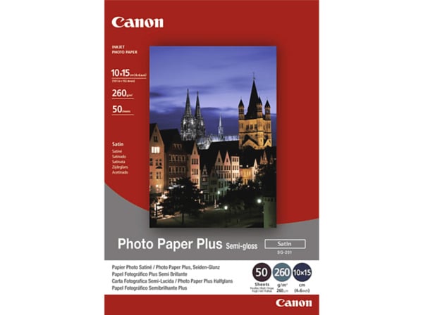 Bild 1 von CANON SG-201 Einzelblattpapier 100 x 150 mm A6 50 Blatt