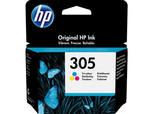 Bild 1 von HP 305 Tri-color Original Ink Cartridge (3YM60AE) Tintenpatrone Cyan, Magenta, Gelb