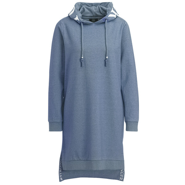 ZRYAZQ Sweatkleid Damen Oversize - Langarm Winterkleid Lässig