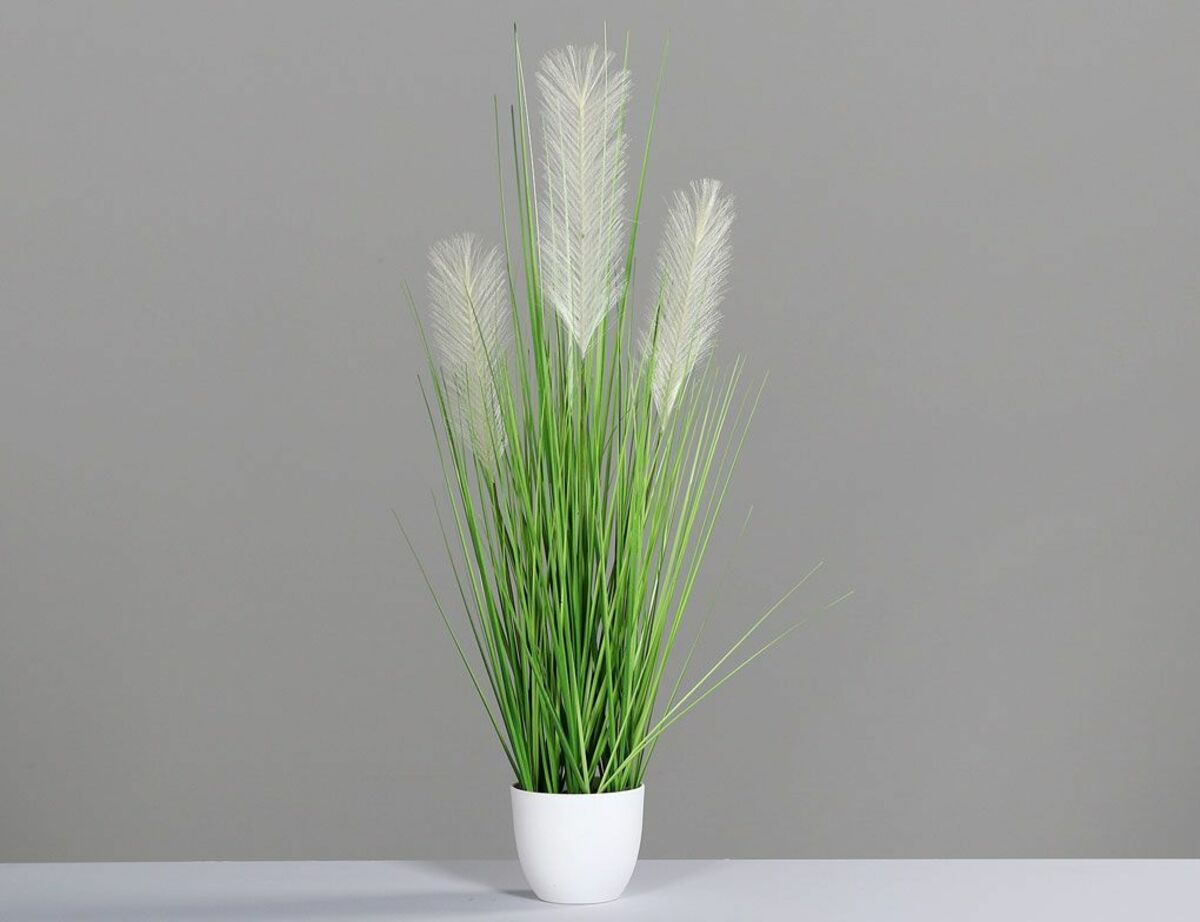 Bild 1 von Kunstblume Grasbusch getopft