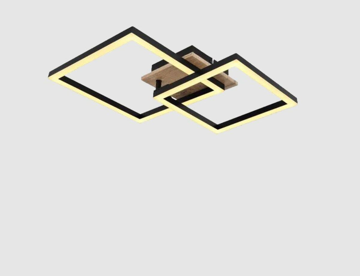 Bild 1 von Deckenleuchte LED Metall, Holz