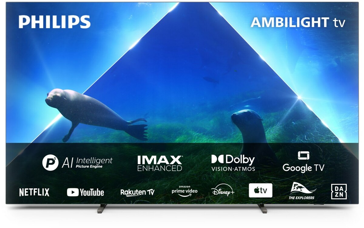 Bild 1 von 77OLED848/12 194 cm (77") OLED-TV chrom / G