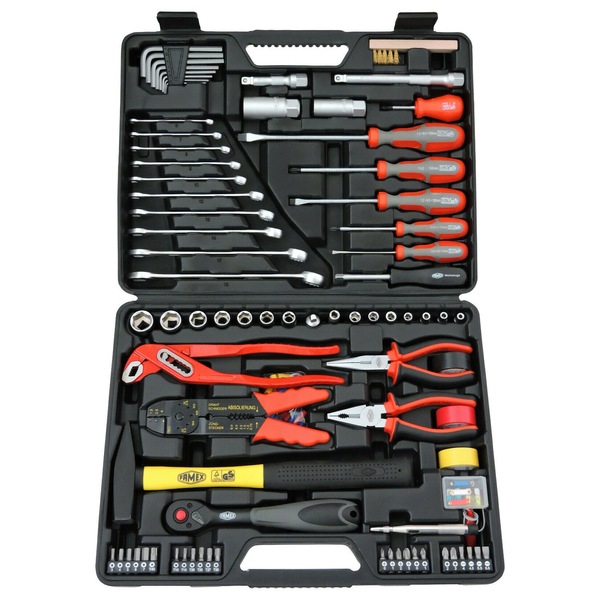 Bild 1 von FAMEX 144-48 Werkzeugkoffer mit Werkzeug Set