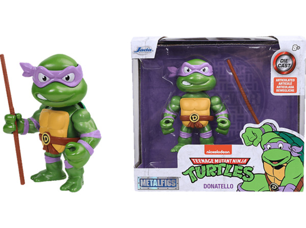 Bild 1 von JADA Turtles 4" Donatello Figur Actionfigur Mehrfarbig