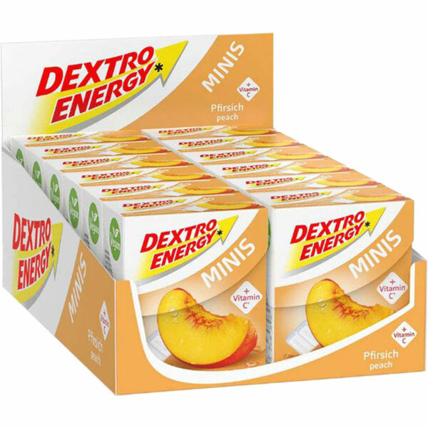 Bild 1 von Dextro Energy Minis Pfirsich + Vitamin C, 12er Pack