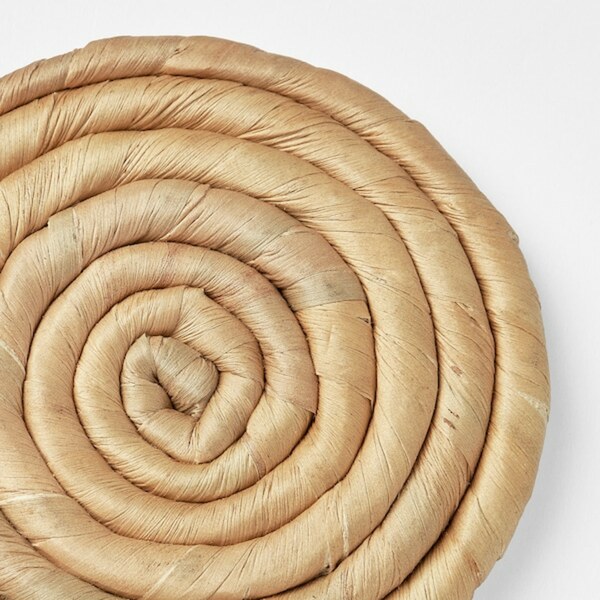 Bild 2 von STAMSILL  Untersetzer, Wasserhyazinthe/Riedgras Handarbeit 9 cm