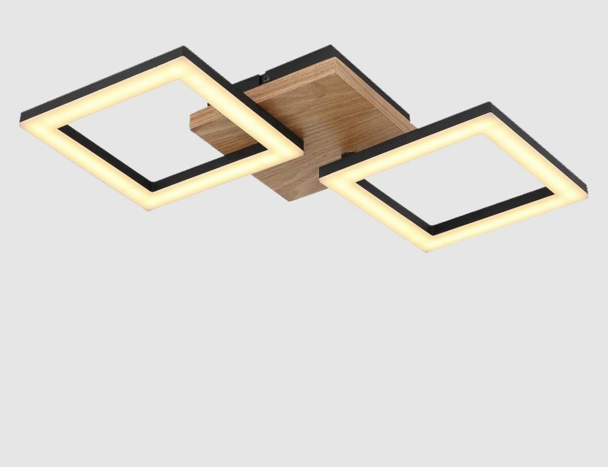 Bild 1 von Deckenleuchte LED Holz Schwarz