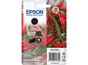 EPSON 503XL Singlepack Tintenpatrone Schwarz (C13T09R14010)