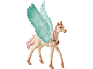 SCHLEICH Schmuckeinhorn-Pegasus, Fohlen Spielfigur Mehrfarbig