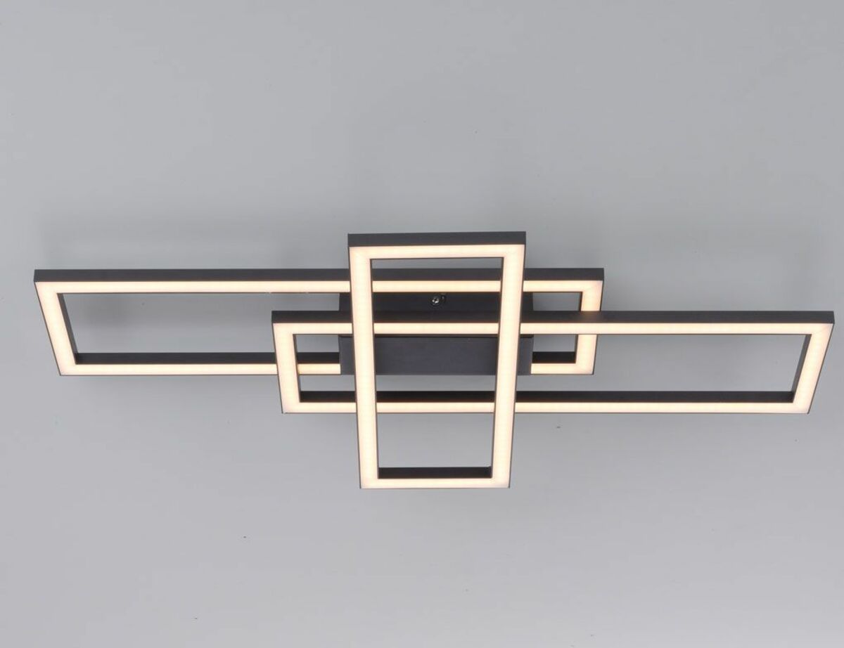 Bild 2 von Deckenleuchte LED Schwarz 65 cm