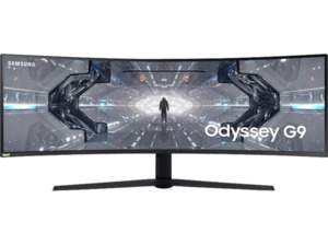 SAMSUNG Odyssey G9 C49G94TSSP 48,8 Zoll DWQHD Gaming Monitor (1 ms Reaktionszeit, 240 Hz)