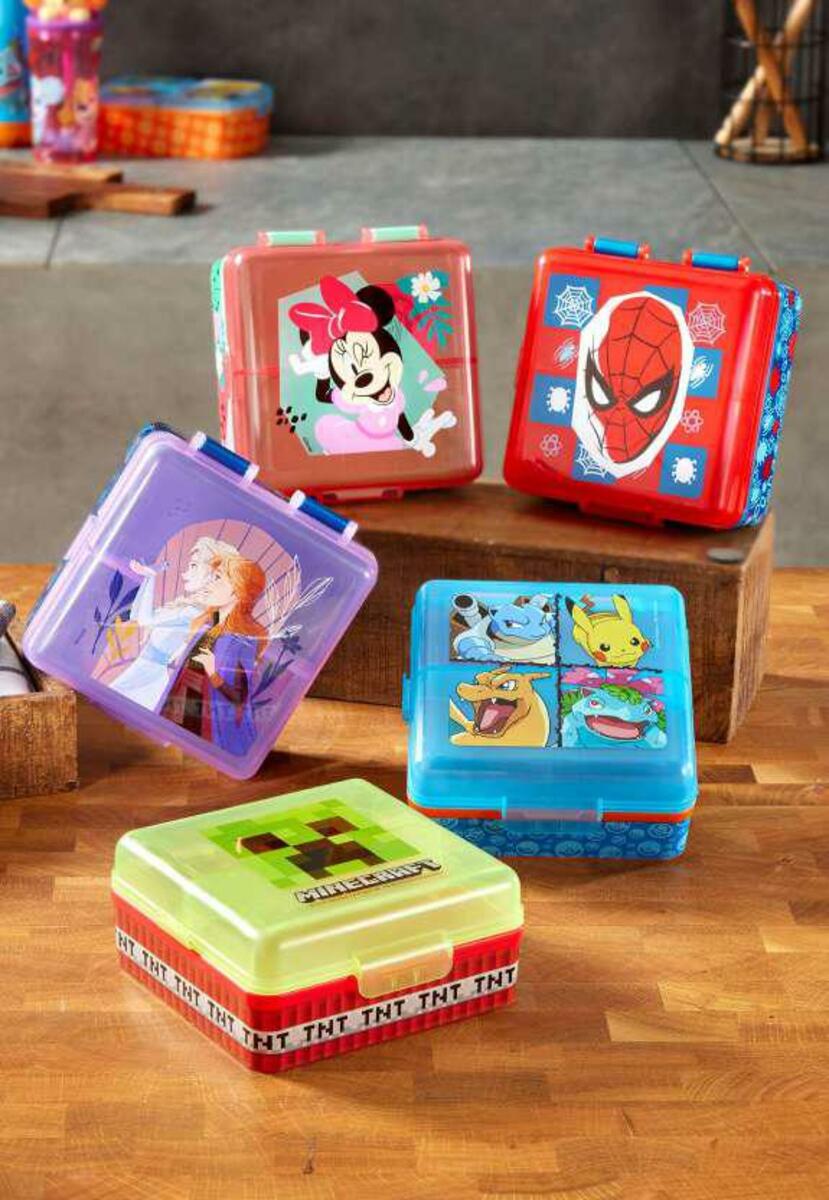 Bild 1 von Sandwichbox Frozen/Disney/Marvel/Pokemon/Minecraft