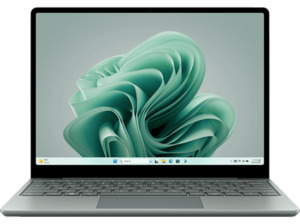 MICROSOFT Surface Laptop Go 3, Notebook mit 12,45 Zoll Display Touchscreen, Intel® Core™ i5 Prozessor, 8 GB RAM, 256 SSD, Intel Iris® Xe, Salbei