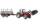 Bild 1 von BRUDER Massey Ferguson 7480 mit Frontlader Spielzeugfahrzeug Mehrfarbig