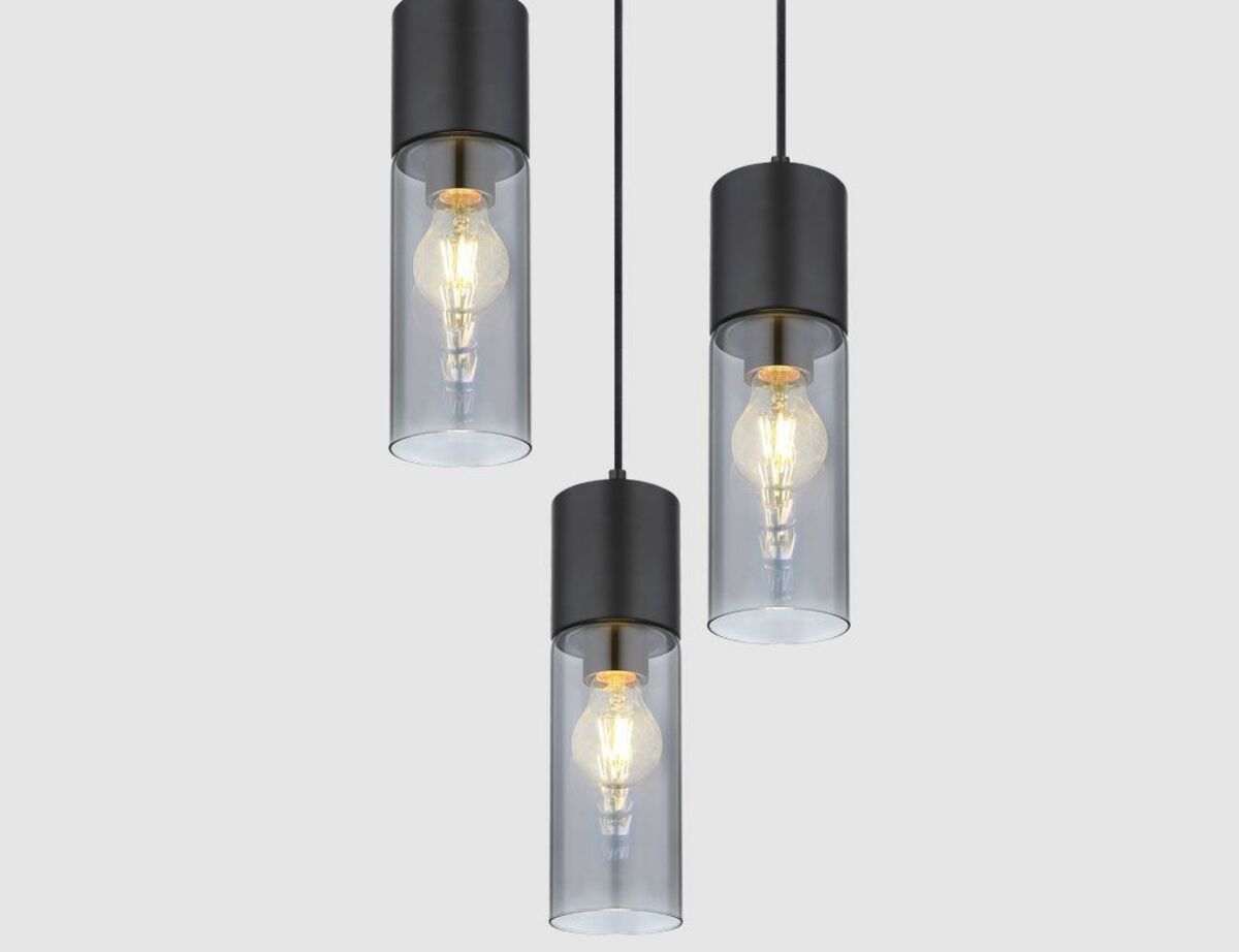Bild 3 von Pendelleuchte Glas Ø 30 cm 3er