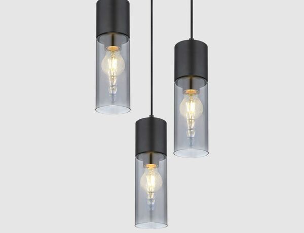 Bild 3 von Pendelleuchte Glas Ø 30 cm 3er