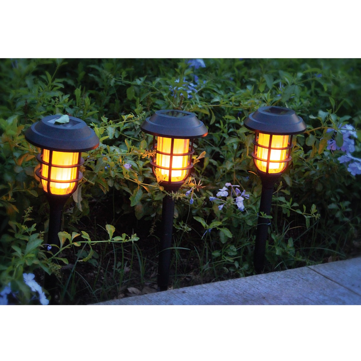 Bild 1 von Solar Gartenstecker Flammen-Effekt D12 x H44 cm