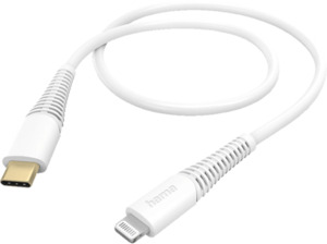 HAMA Lightning auf USB-C, Ladekabel, 1,5 m, Weiß