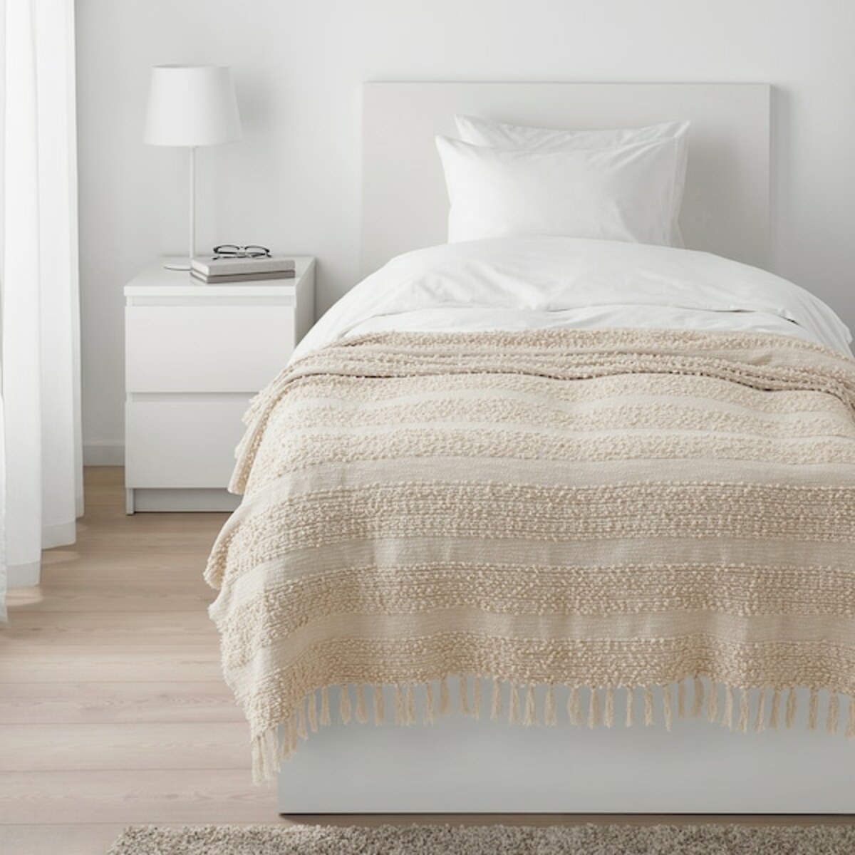 Bild 3 von GÖLSTARR  Plaid, naturfarben/beige 130x170 cm