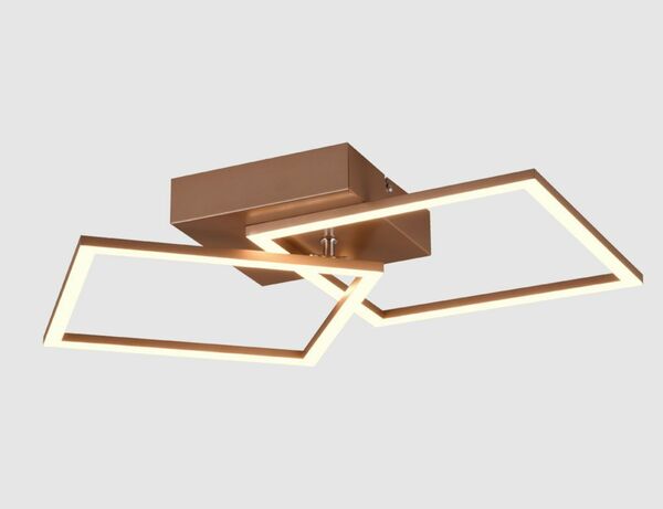 Bild 3 von Deckenleuchte LED Metall Braun