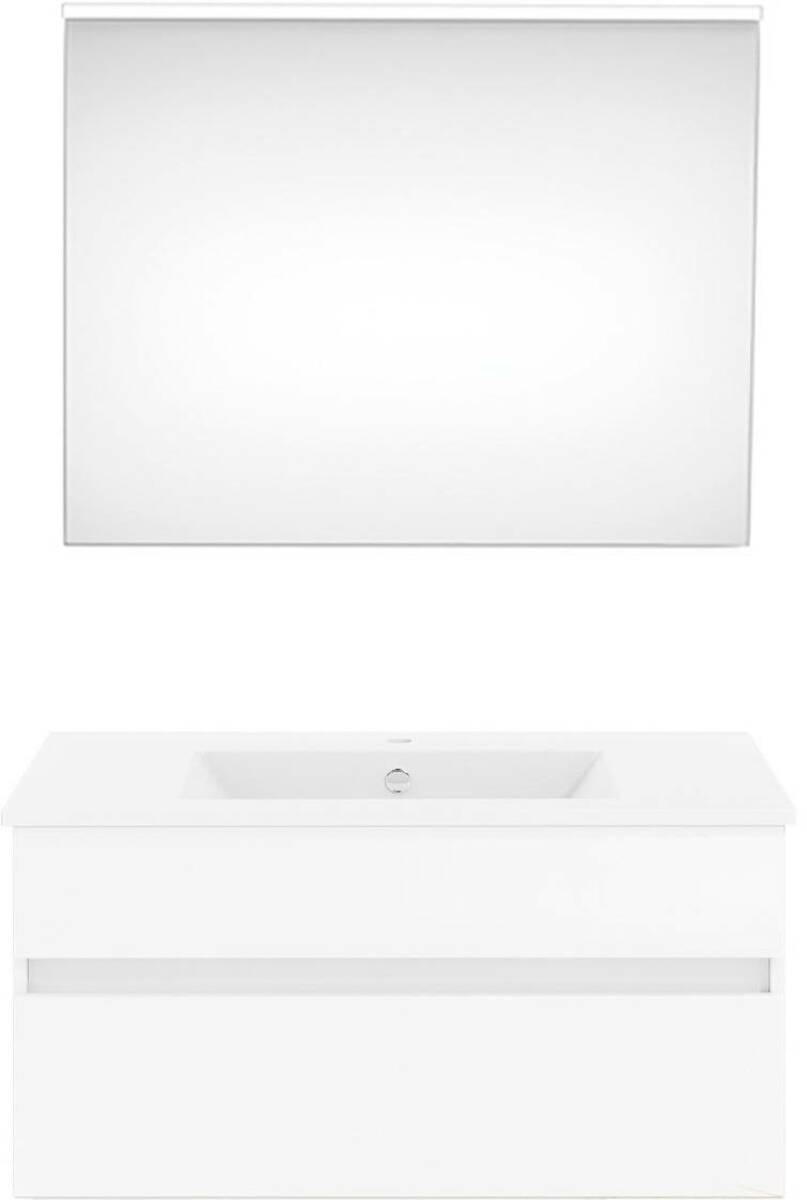 Bild 1 von Puris Badkombination GET2YOU 21, Holznachbildung