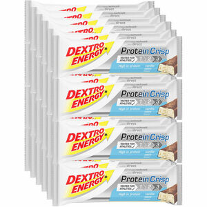 Dextro Energy Proteinriegel Crisp Vanille, 24er Pack