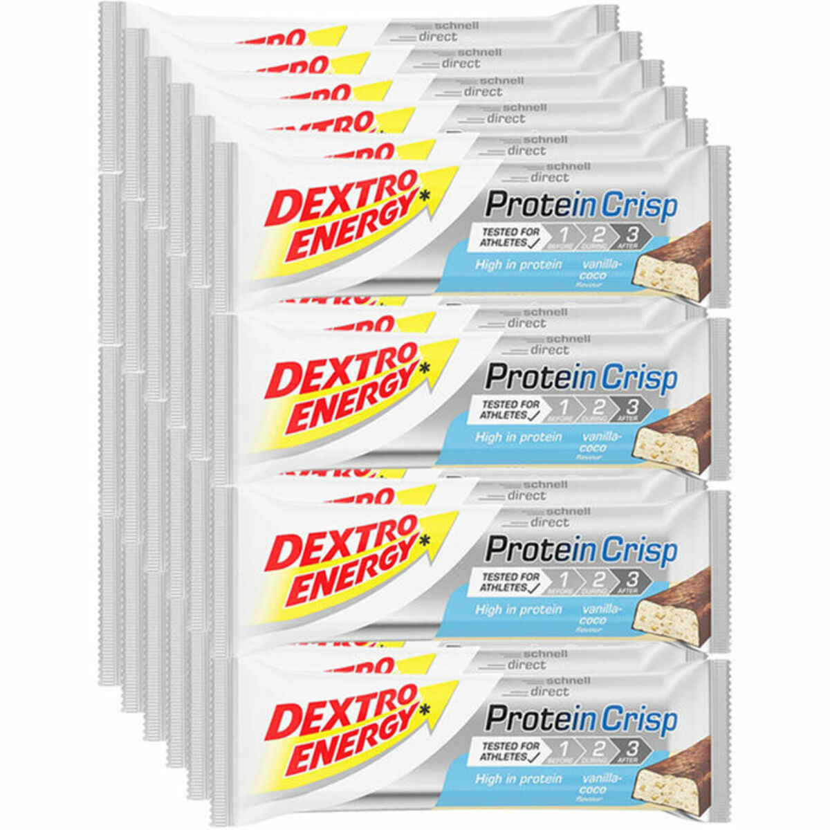 Bild 1 von Dextro Energy Proteinriegel Crisp Vanille, 24er Pack